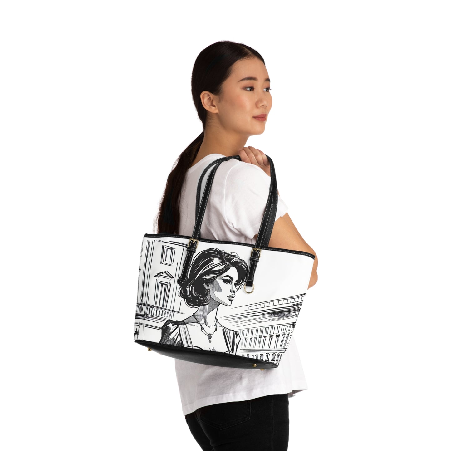 PU Leather Shoulder Bag