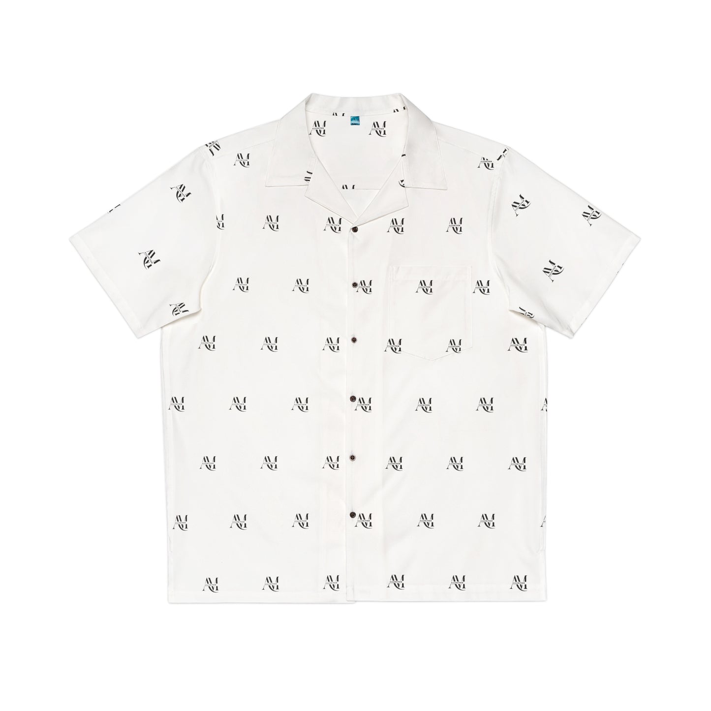Men's Hawaiian Shirt (AOP) Logo Pattern