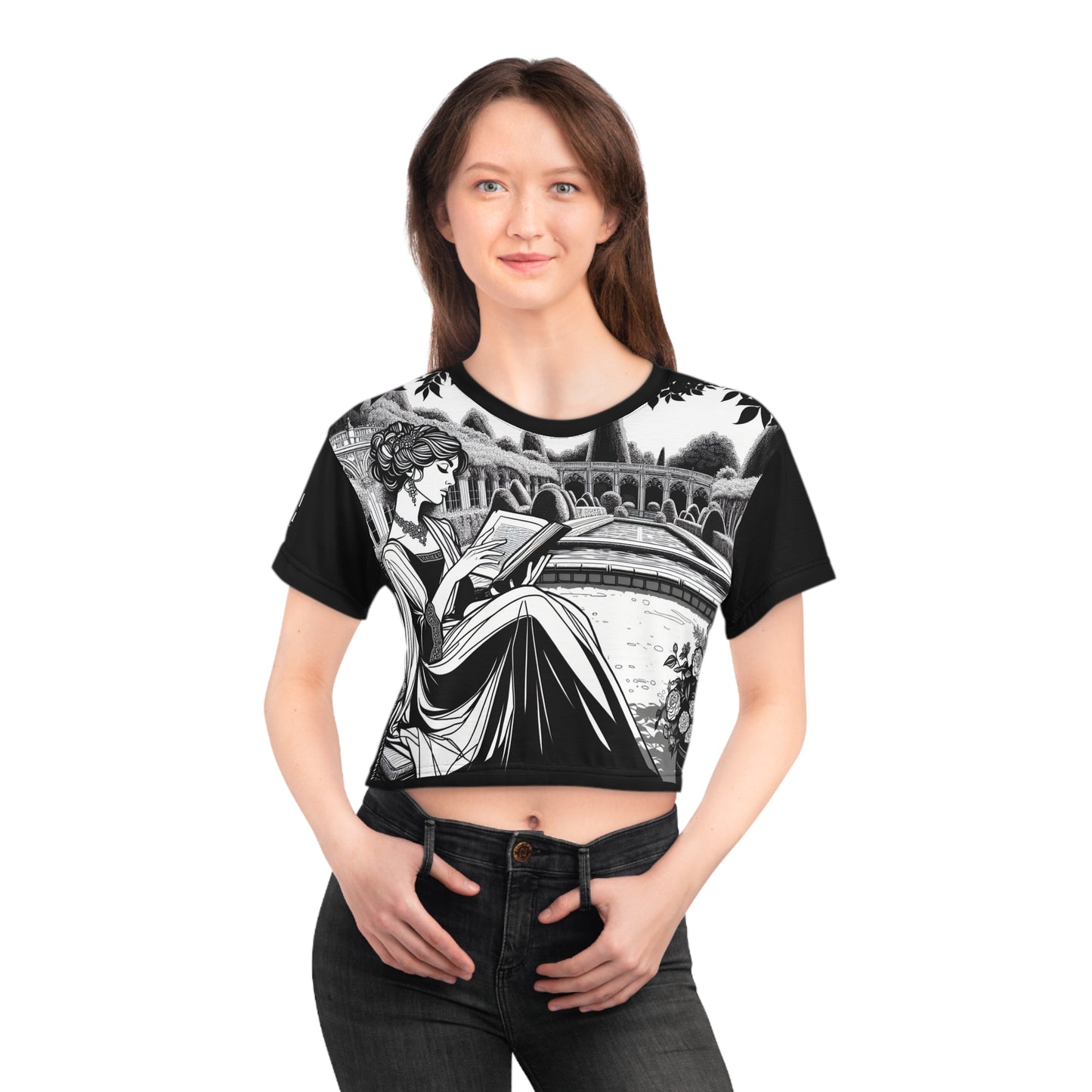 Crop Tee (AOP)